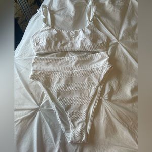 White aerie swimsuit